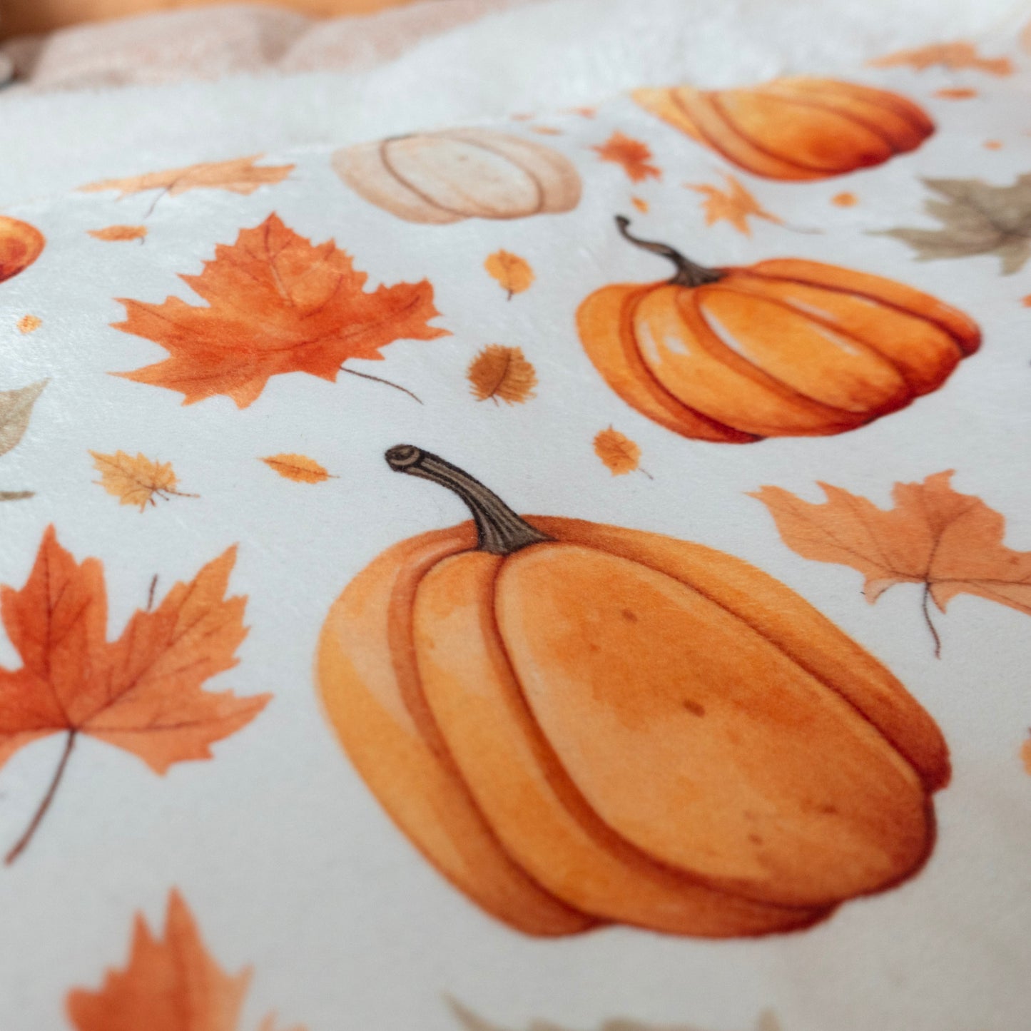 Plaid Citrouilles 130cmx150cm