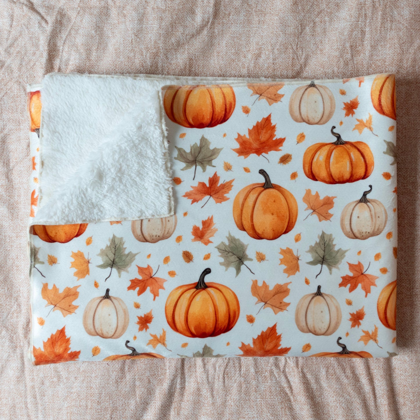 Plaid Citrouilles 130cmx150cm