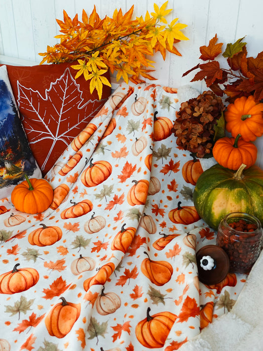 Plaid Citrouilles 100cmx140cm