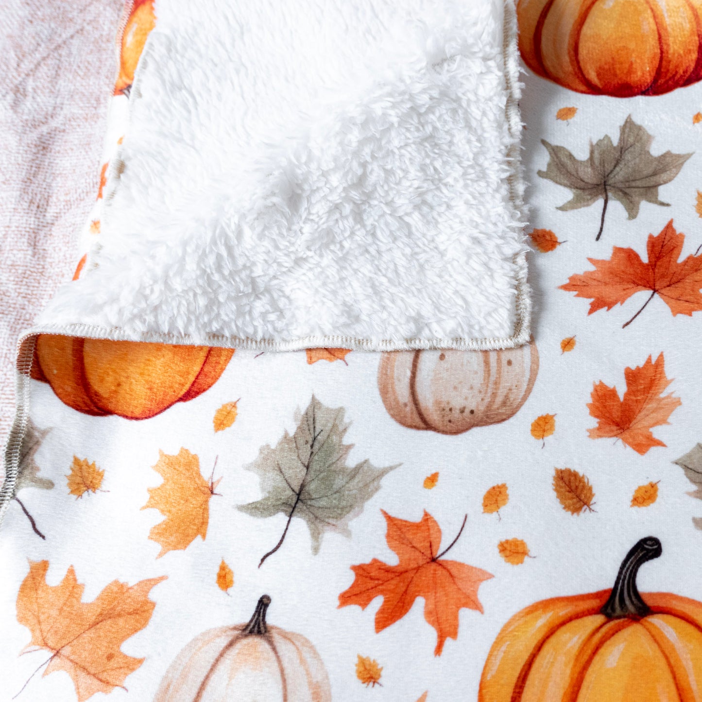 Plaid Citrouilles 130cmx150cm