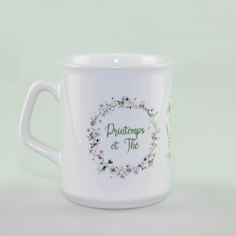 Mug Céramique "Printemps et Thé" - 270ml