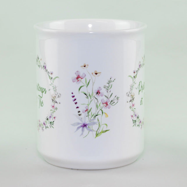 Mug Céramique "Printemps et Thé" - 270ml