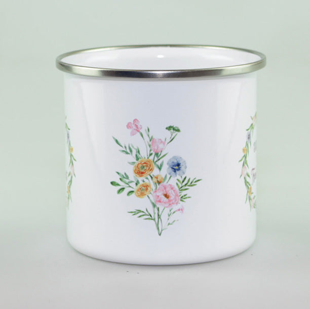 Pre-order Enameled Mugs - Everyday is a Fresh Start