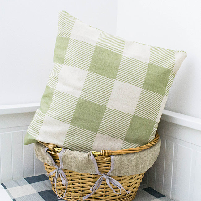 Housse de coussin - Follow the Bunny