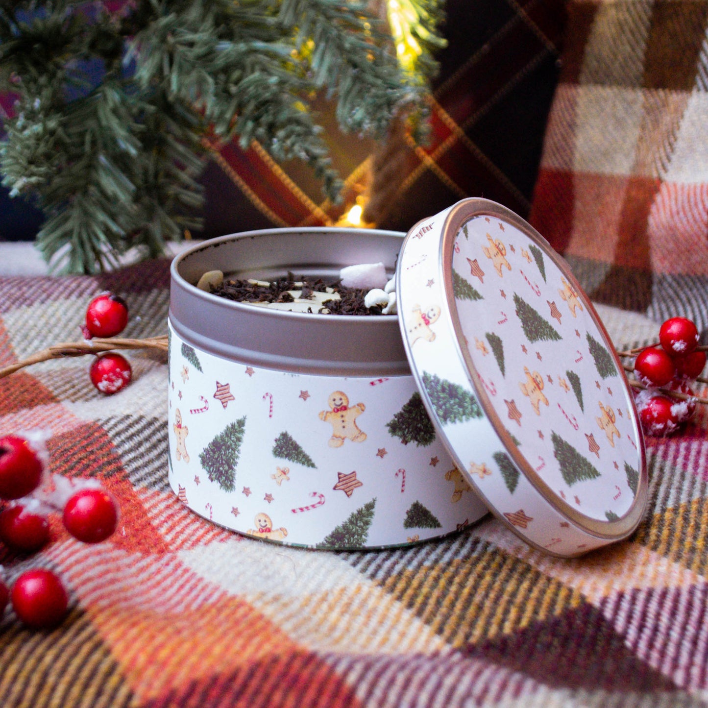 Tea box | Round cookies - Gingerbread