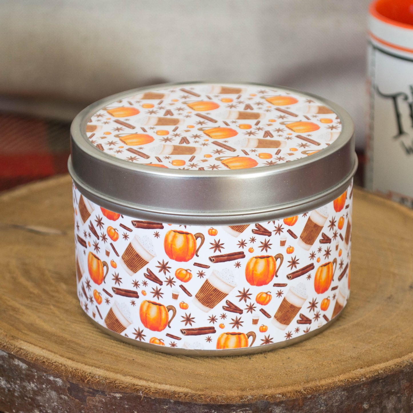 Boîte à thé | Biscuits ronde - Pumpkin & Cinnamon