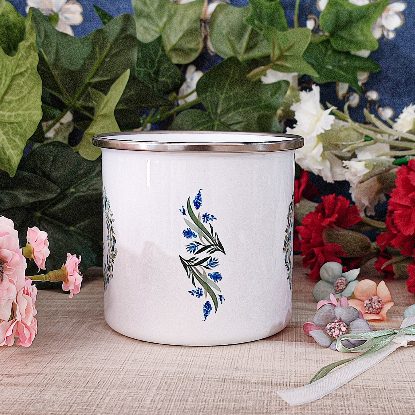 Pre-order Enamel Mugs - Hello Spring