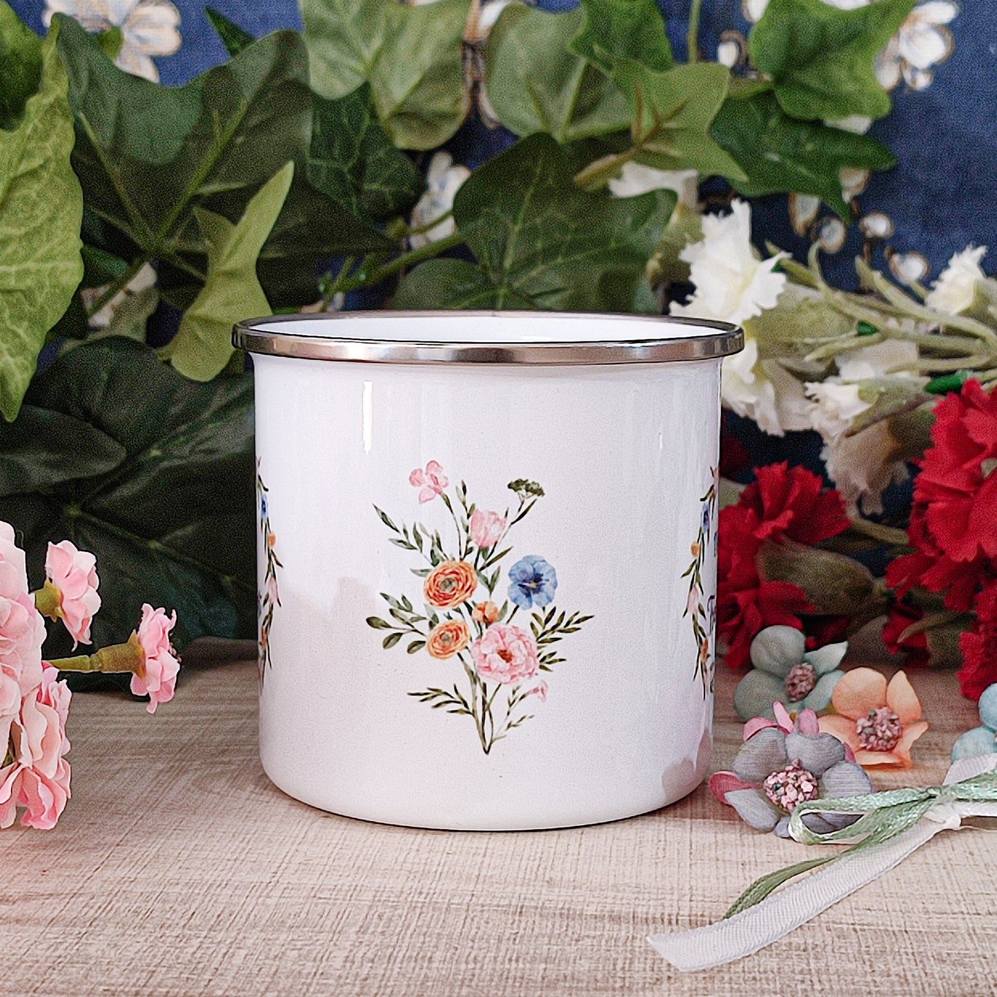 Pre-order Enameled Mugs - Everyday is a Fresh Start