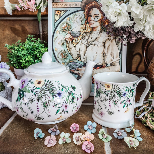 Ceramic Mug"My Blood type is Pumpkin Spice"- 325ml