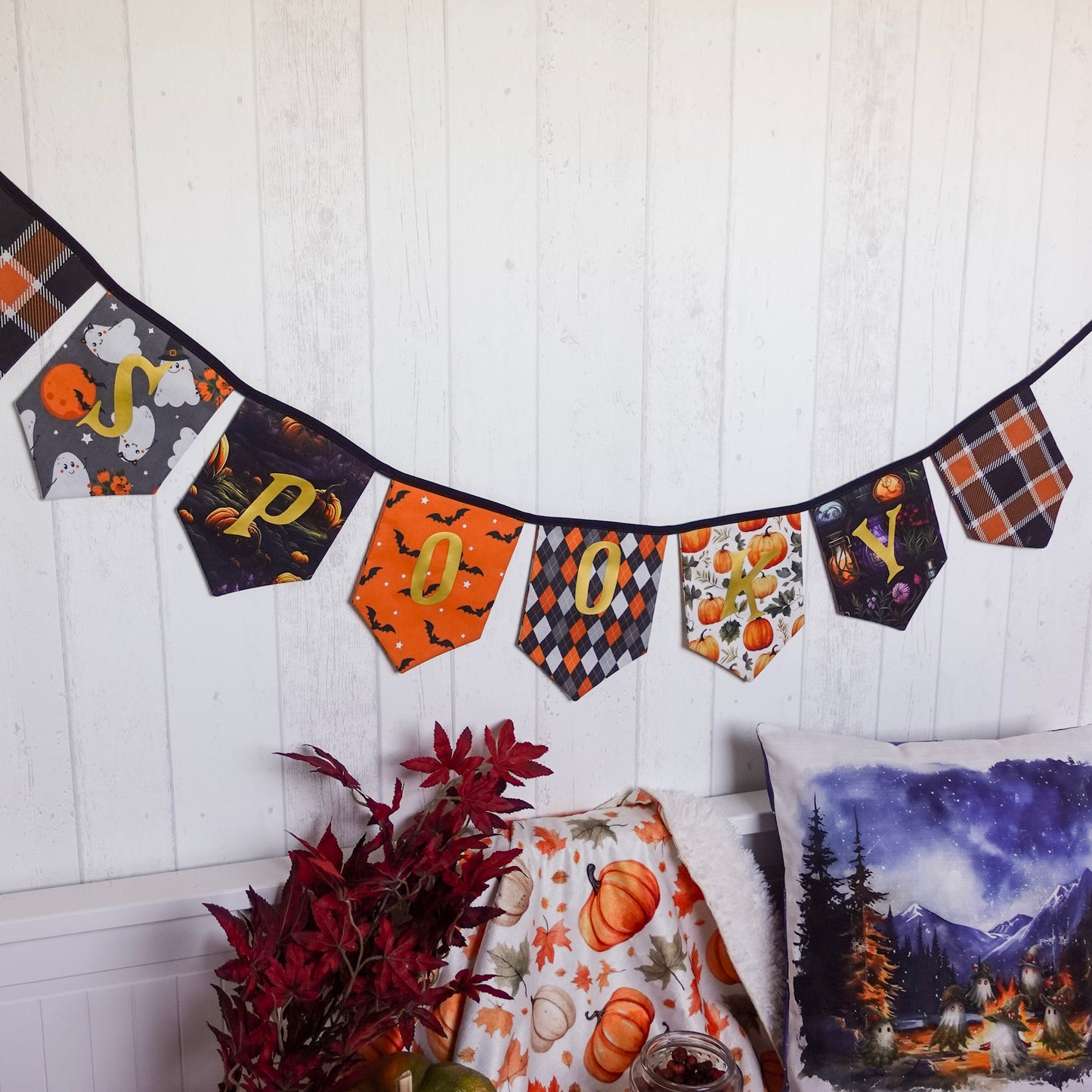 Guirlande de fanions - SPOOKY