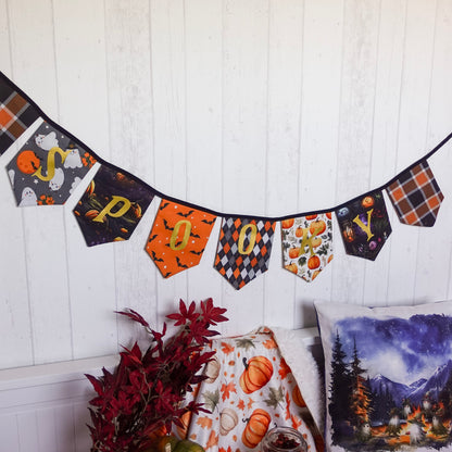 Guirlande de fanions - SPOOKY