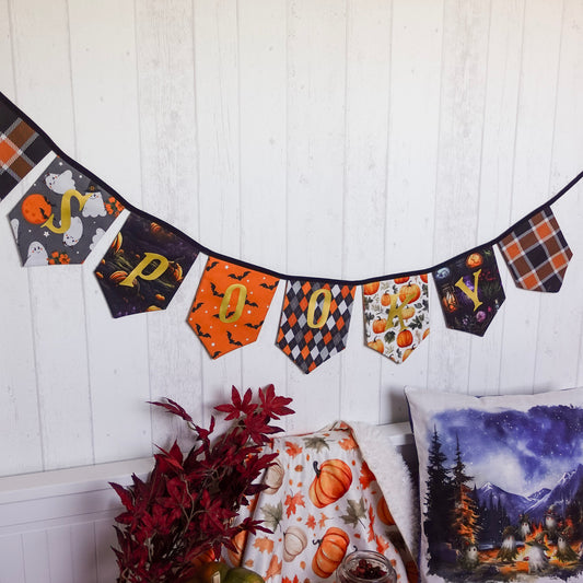 Guirlande de fanions - SPOOKY