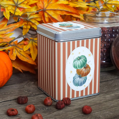 Boîte à thé | Biscuits - Pile de citrouilles