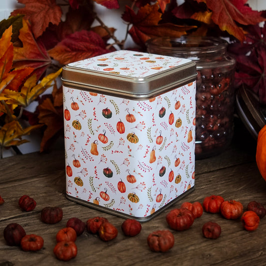 Boîte à thé | Biscuits - Mélange de citrouilles