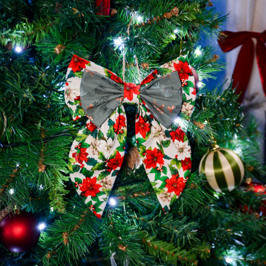 Noeud décoratif - Poinsettia