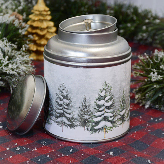 Boîte à thé - Forêt de sapins