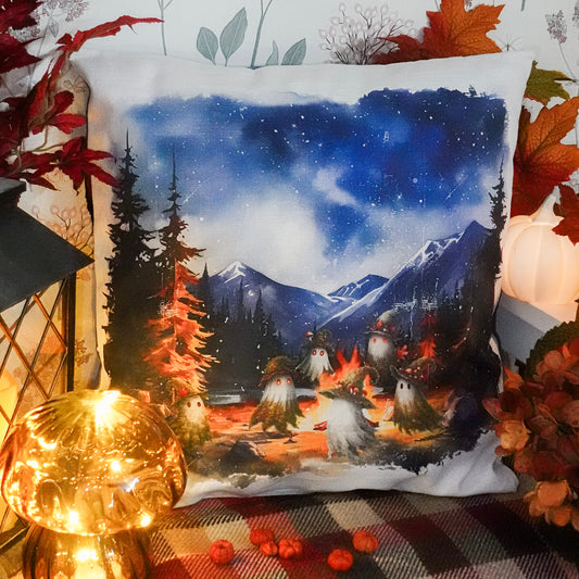 Housse de Coussin "Histoires de Fantômes" - 40x40cm