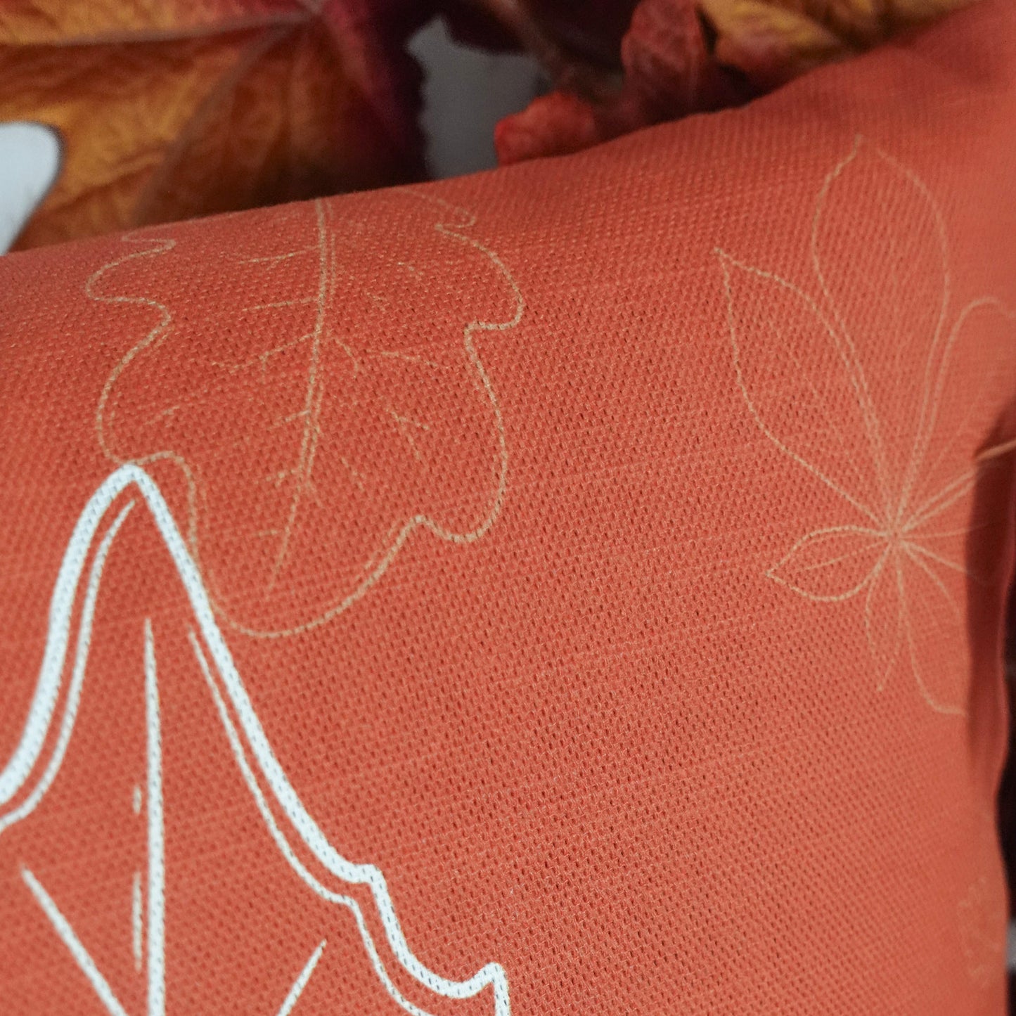 Housse de Coussin "Erable argenté" - 40x40cm