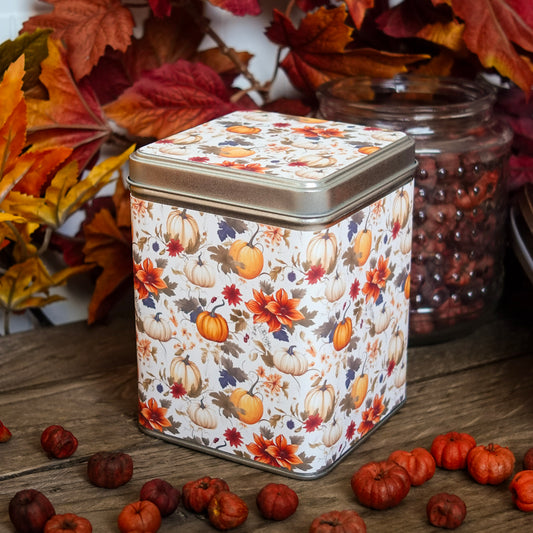 Boîte à thé | Biscuits - Citrouilles Vintage