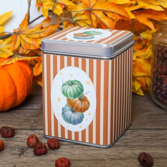 Boîte à thé | Biscuits - Pile de citrouilles