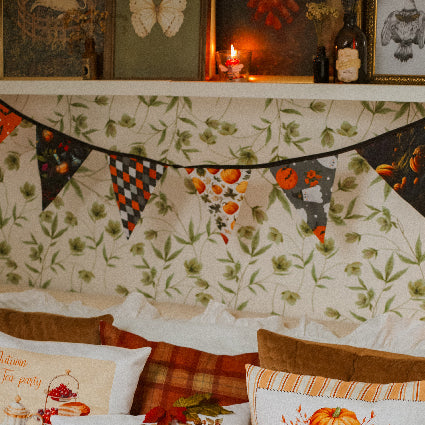 KIT DIY - Guirlande de fanions Spooky