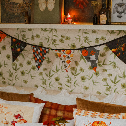 KIT DIY - Guirlande de fanions Spooky