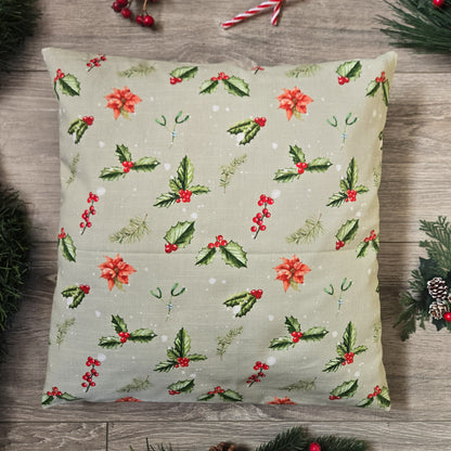 Housse de Coussin "Jolly Holly" - 40x40cm