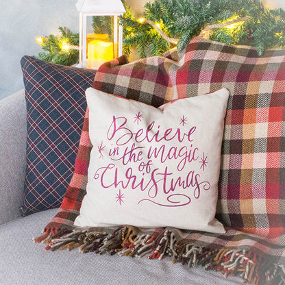 Cover"Believe in the Magic of Christmas"40x40cm