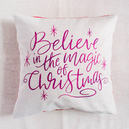 Cover"Believe in the Magic of Christmas"40x40cm
