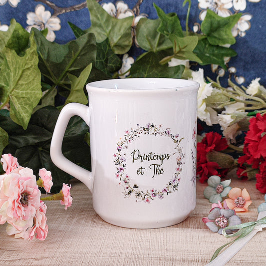 Mug Céramique "Printemps et Thé" - 270ml