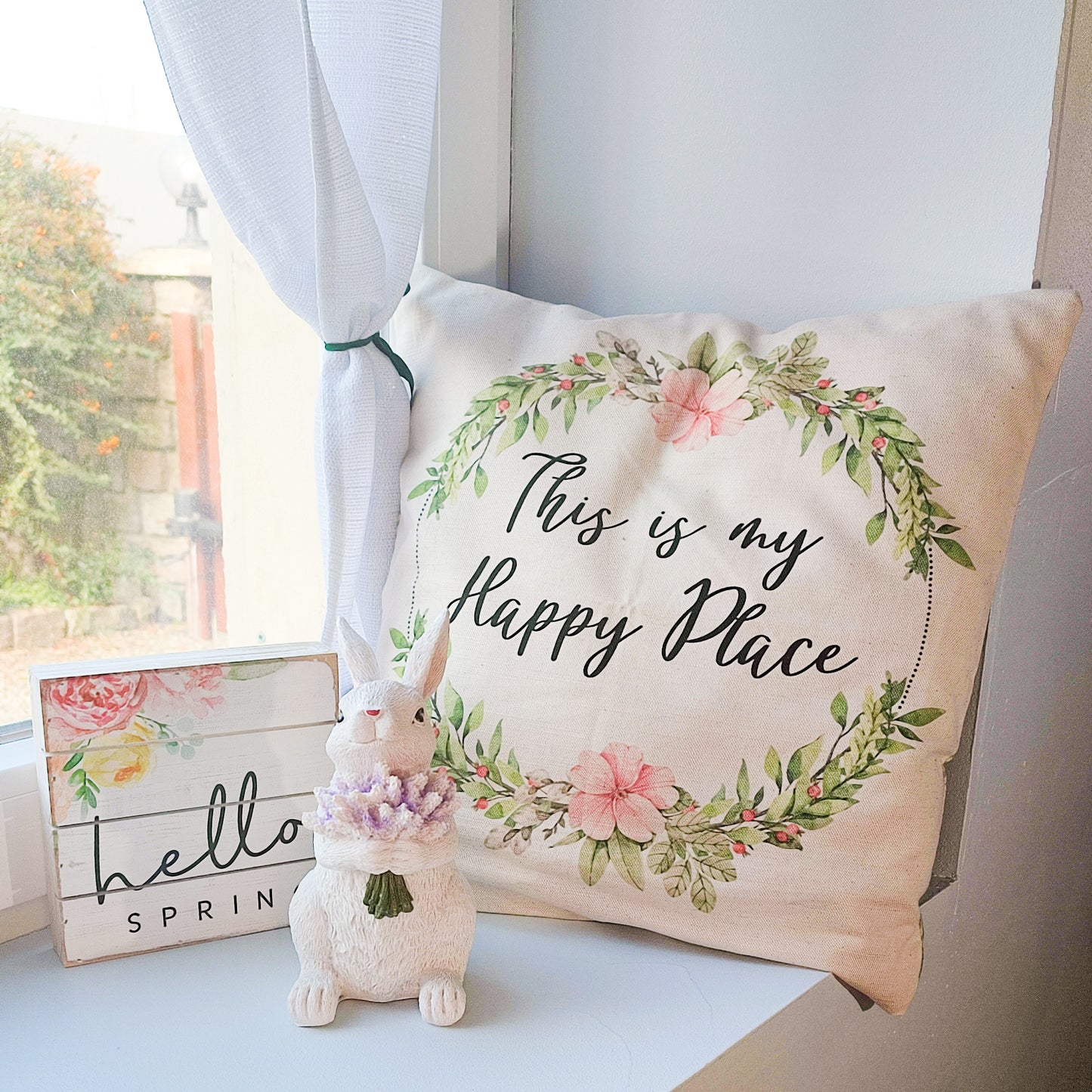 Pre-order Cushion cover - This is my Happy Place